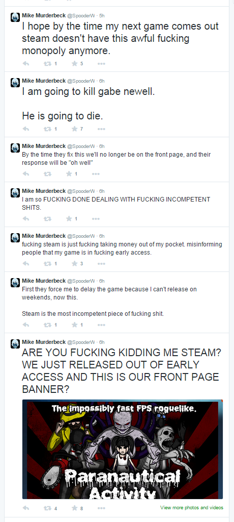 Игра разработчика, обещавшего убить Гейба Ньюэлла, вернулась в Steam  - фото 1