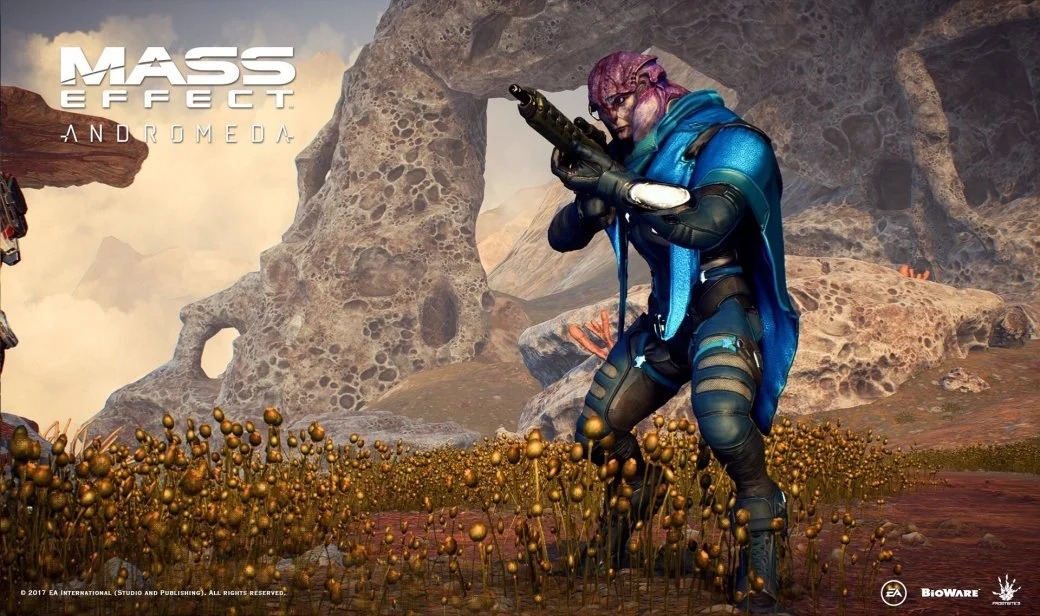 Фанаты Mass Effect: Andromeda признаются Джаалу в любви - фото 1