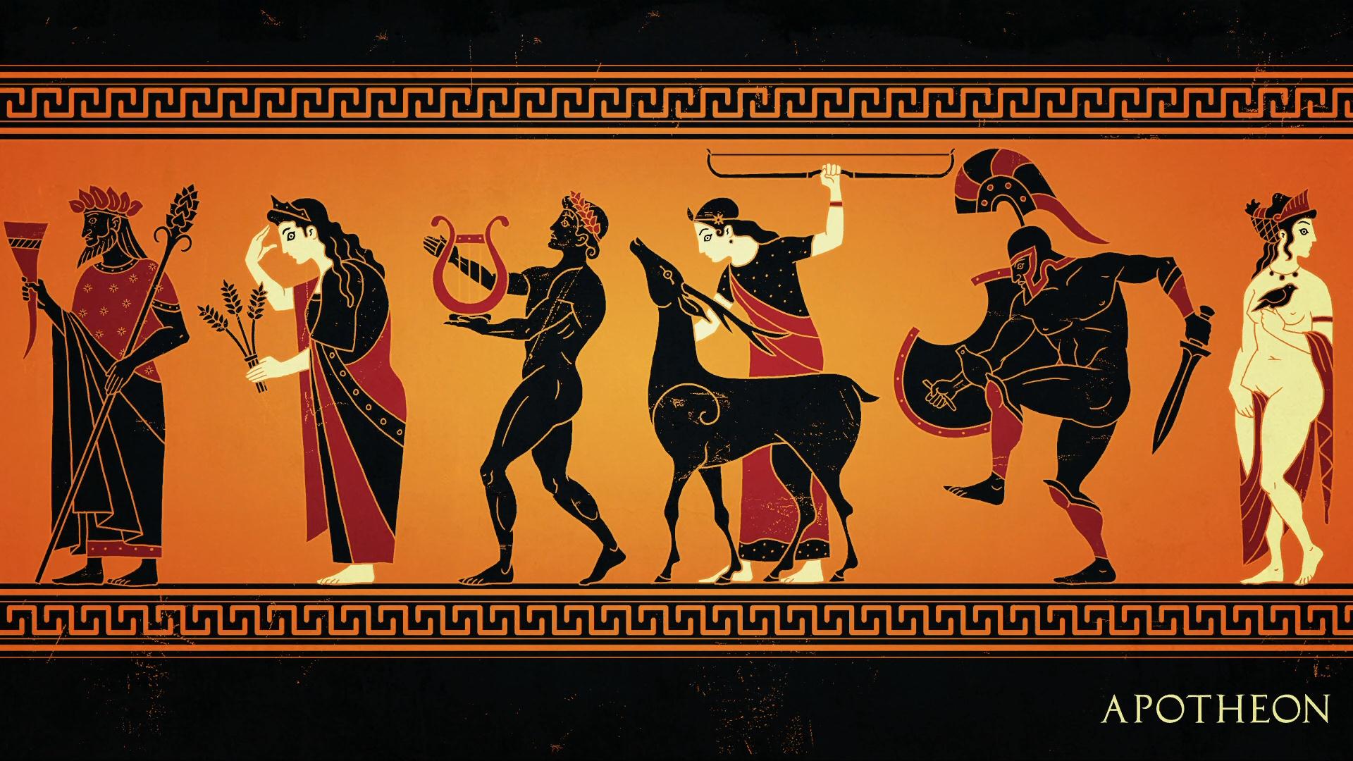 2D-экшен Apotheon вышел в сервисе Steam (349 рублей), а также доступен для бесплатного скачивания владельцам PlayStation 4, оформившим подписку на PS Plus. О самой игре я расскажу в одной из ближайших заметок. Сегодня же — рассмотрим визуальный стиль Apotheon.