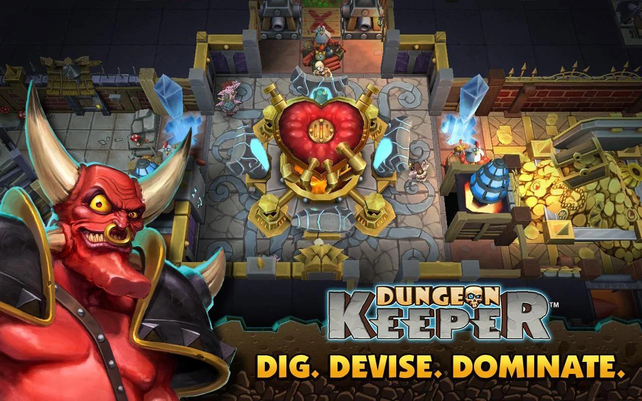 Dungeon Keeper — игра, которую постоянно приводят как пример того, как НЕ надо делать мобильный free-to-play