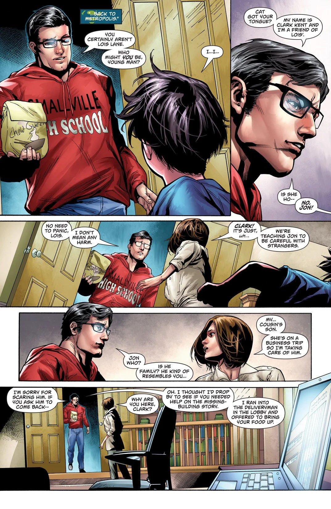 Безумная мультивселенная: сын Супермена встретил Кларка Кента - фото 2