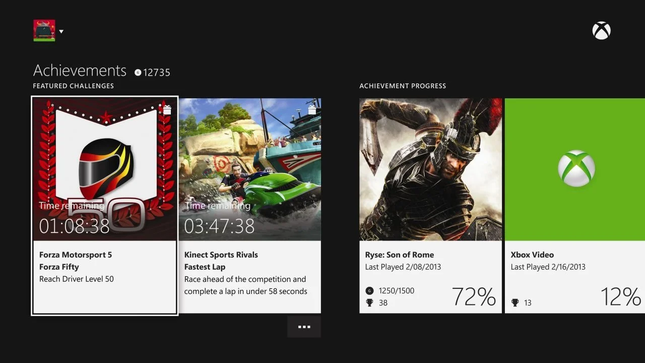 Обладателям Xbox One помогут собирать ачивменты