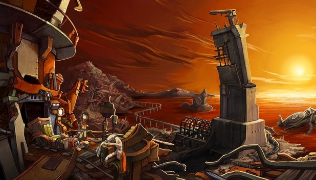 На iPad появилась Deponia: квест про планету-свалку в духе «Футурамы» - фото 3