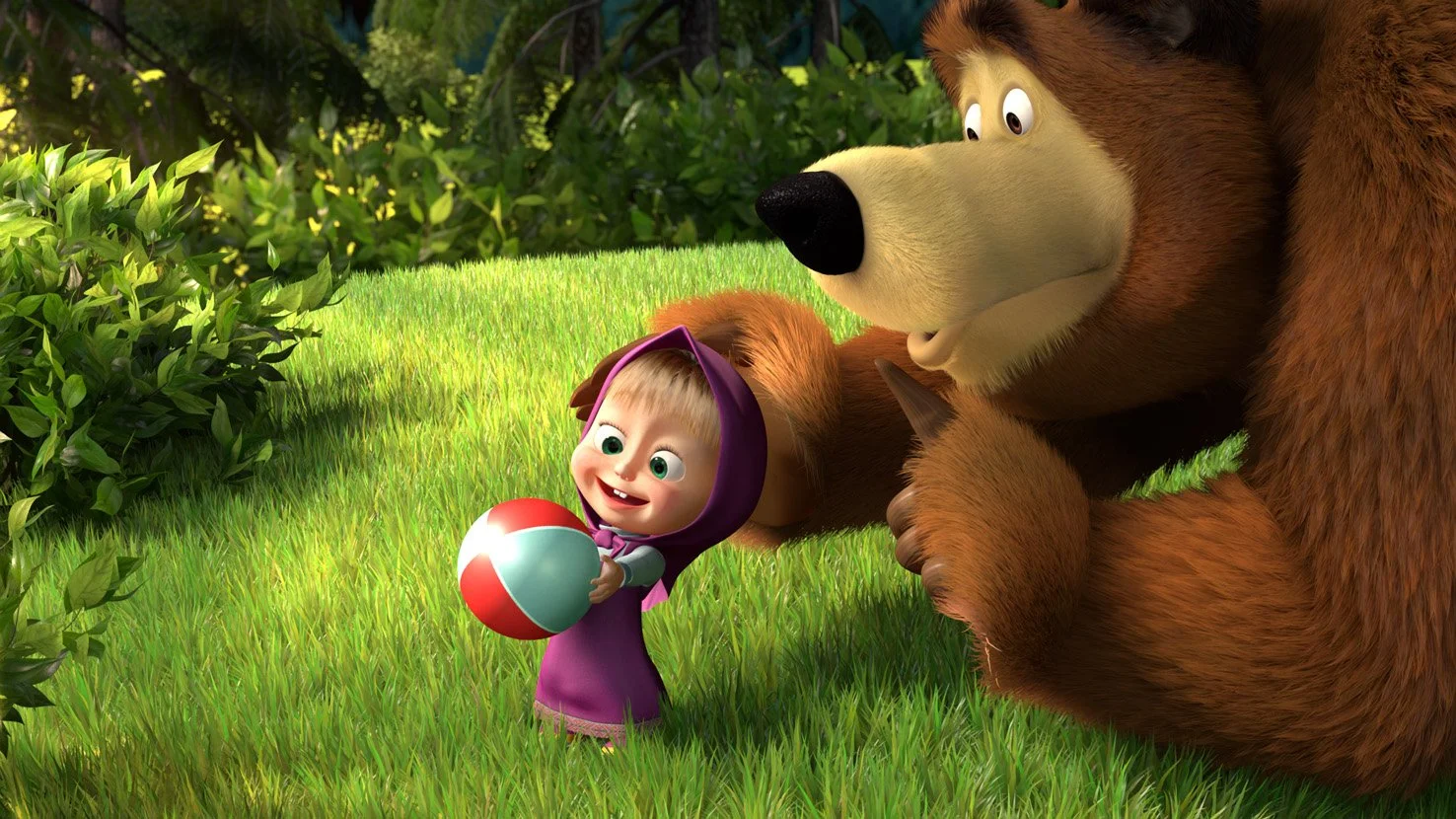 Мультфильм «Маша и Медведь» назвали самым опасным для психики детей - фото 1