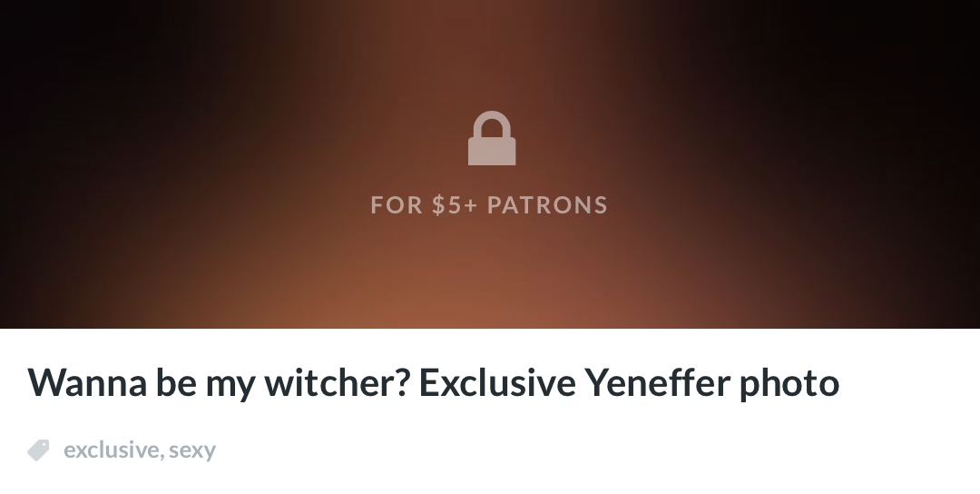 Российские косплееры по подписке продают NSFW-фото на Patreon - фото 4
