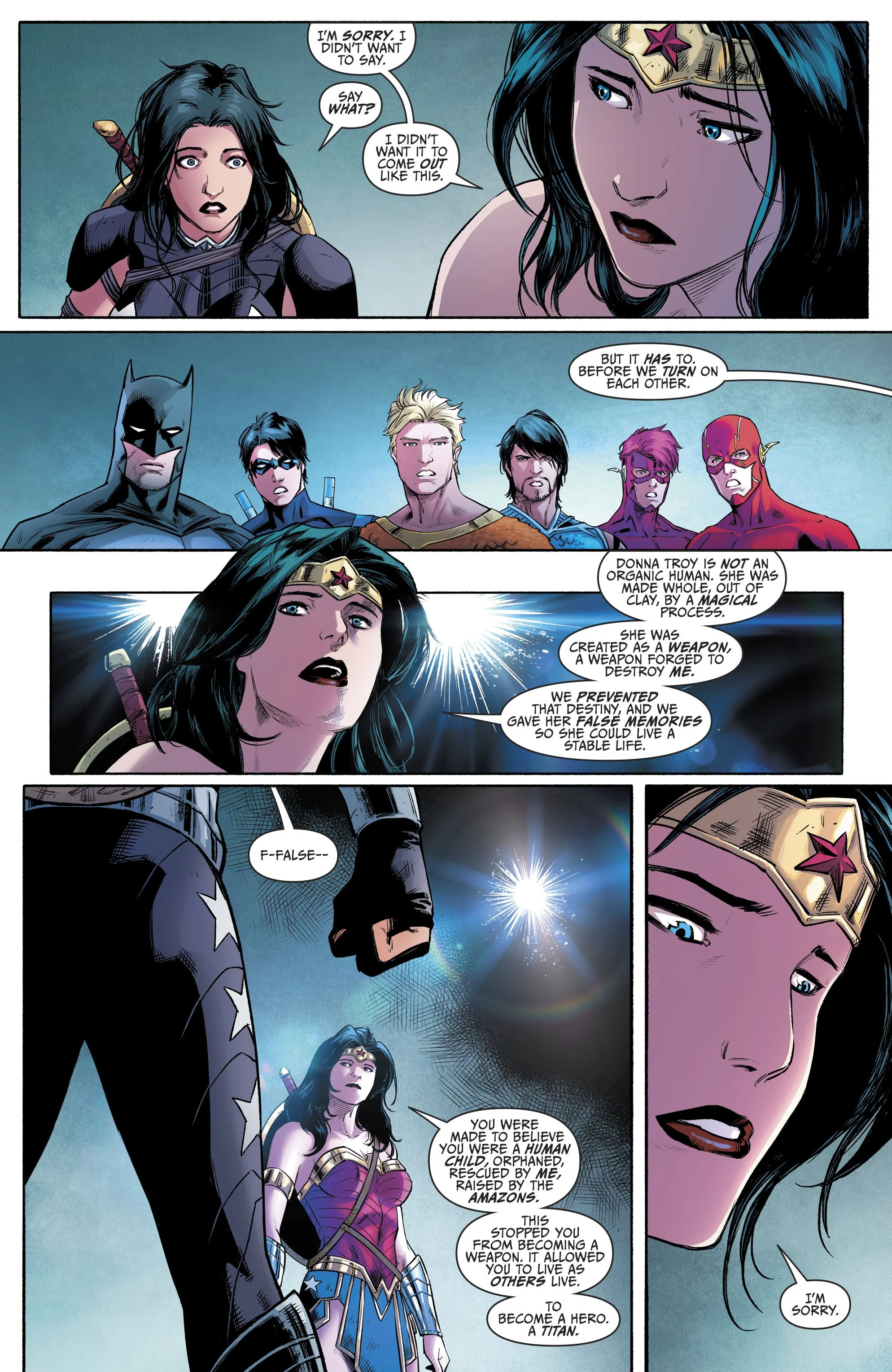Бэтмен, Аквамен, Флэш и Чудо-женщина встретились со своими протеже - фото 6