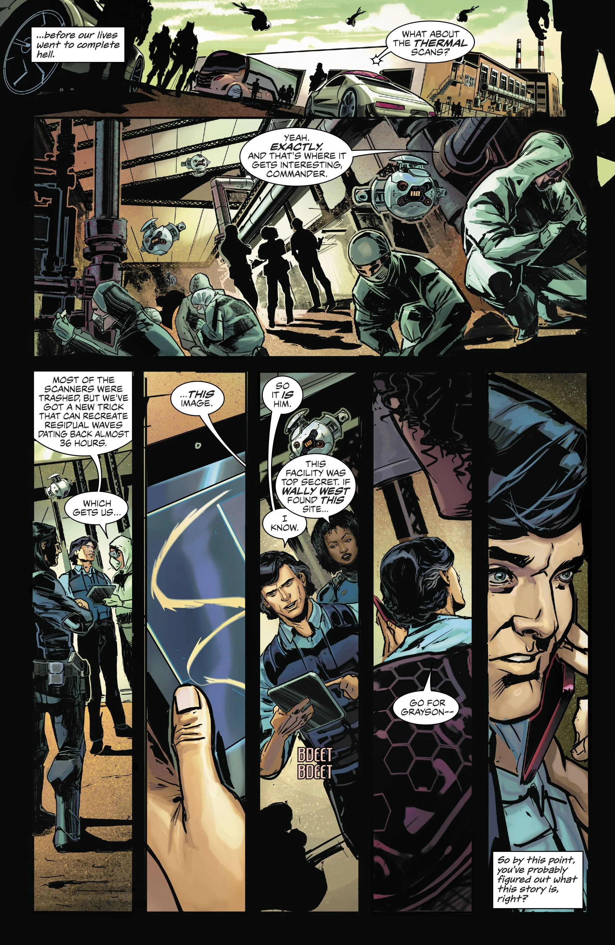 В мире комикса Nightwing: The New Order суперспособности вне закона - фото 5