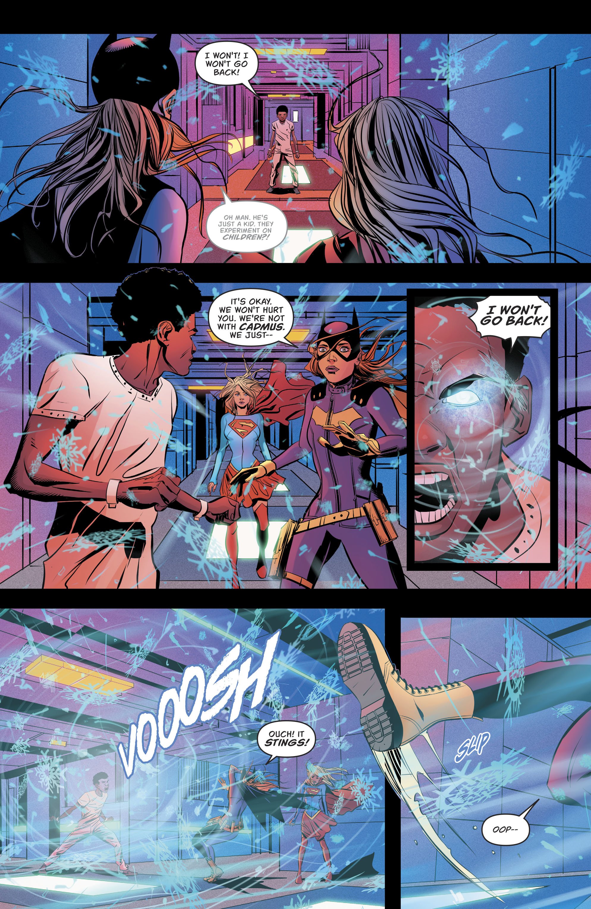 Бэтгерл и Супергерл вломились в лабораторию Лекса Лютора - фото 3