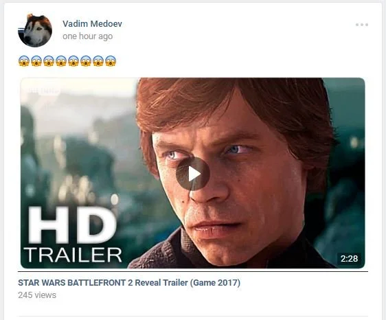 Потрясающе! Соцсети реагируют на громкий анонс Star Wars: Battlefront 2 - фото 1