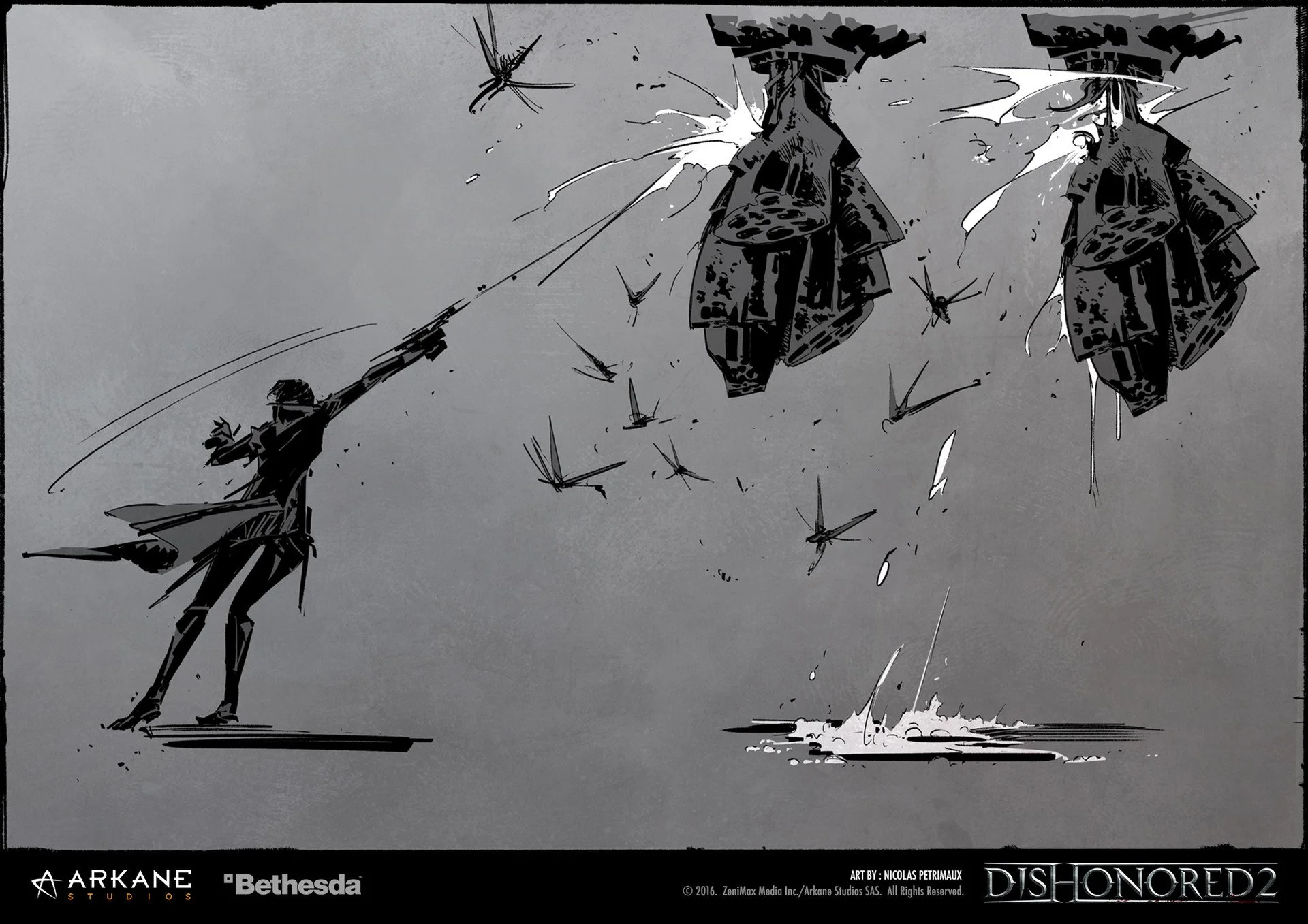 Потрясающие концепт-арты Dishonored 2 от художника игры - фото 5