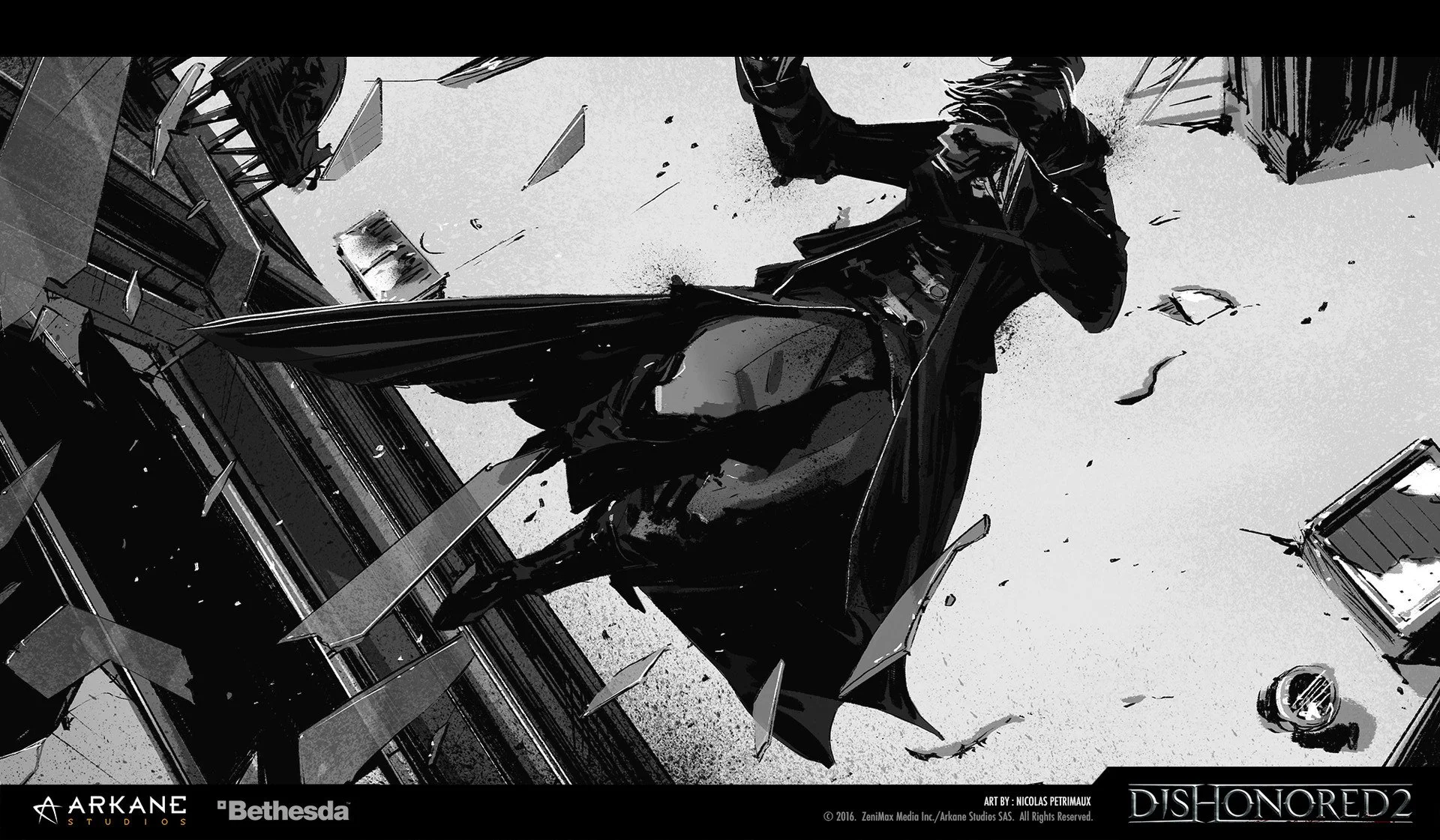 Потрясающие концепт-арты Dishonored 2 от художника игры - фото 10