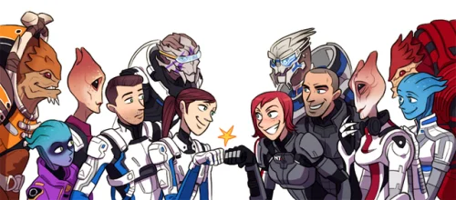 Прекрасные фанарты по Mass Effect: Andromeda скрасят ваше ожидание - фото 16