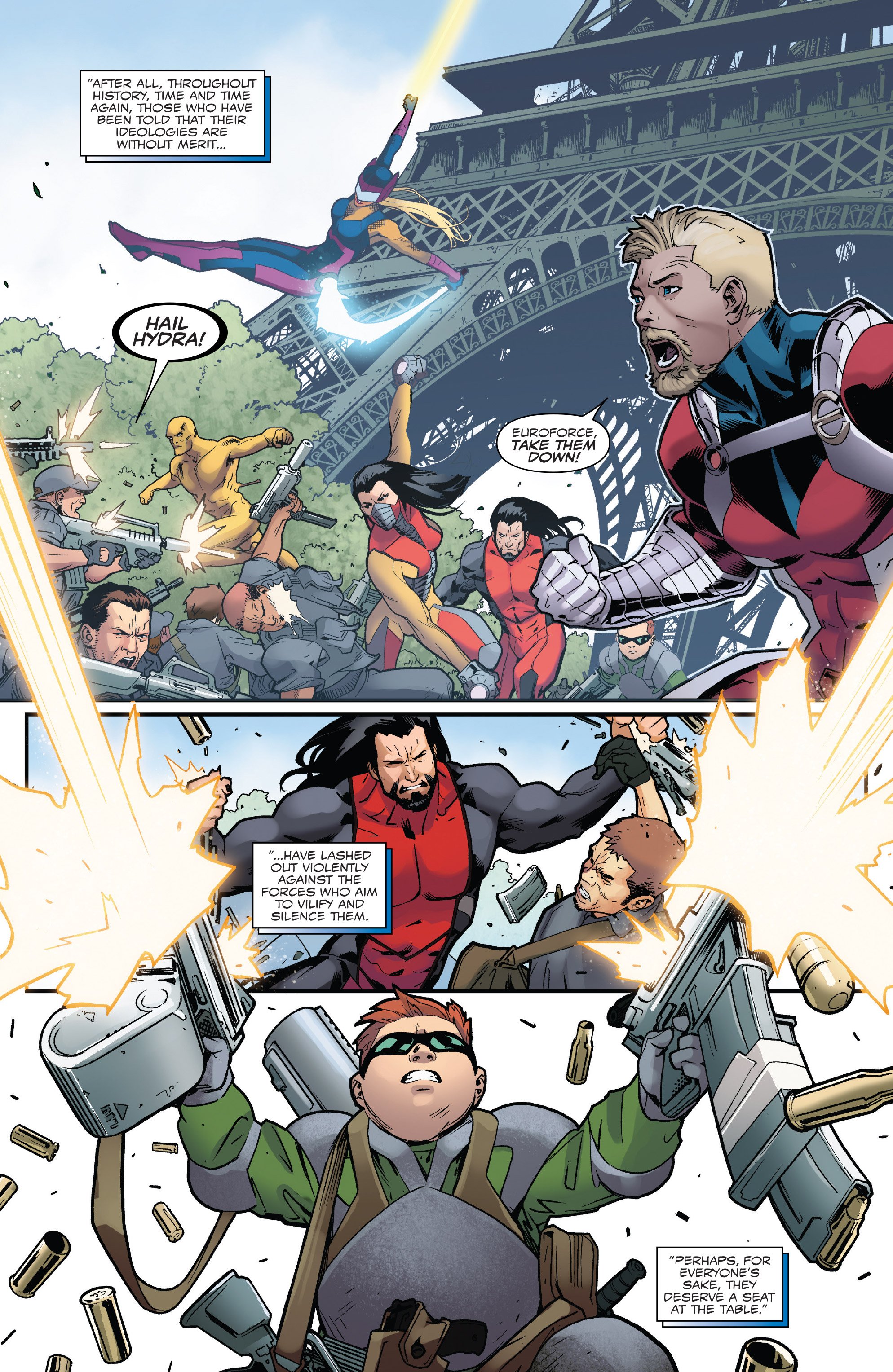 Что лидер Гидры Капитан Америка сказал, выступая в ООН? - фото 3