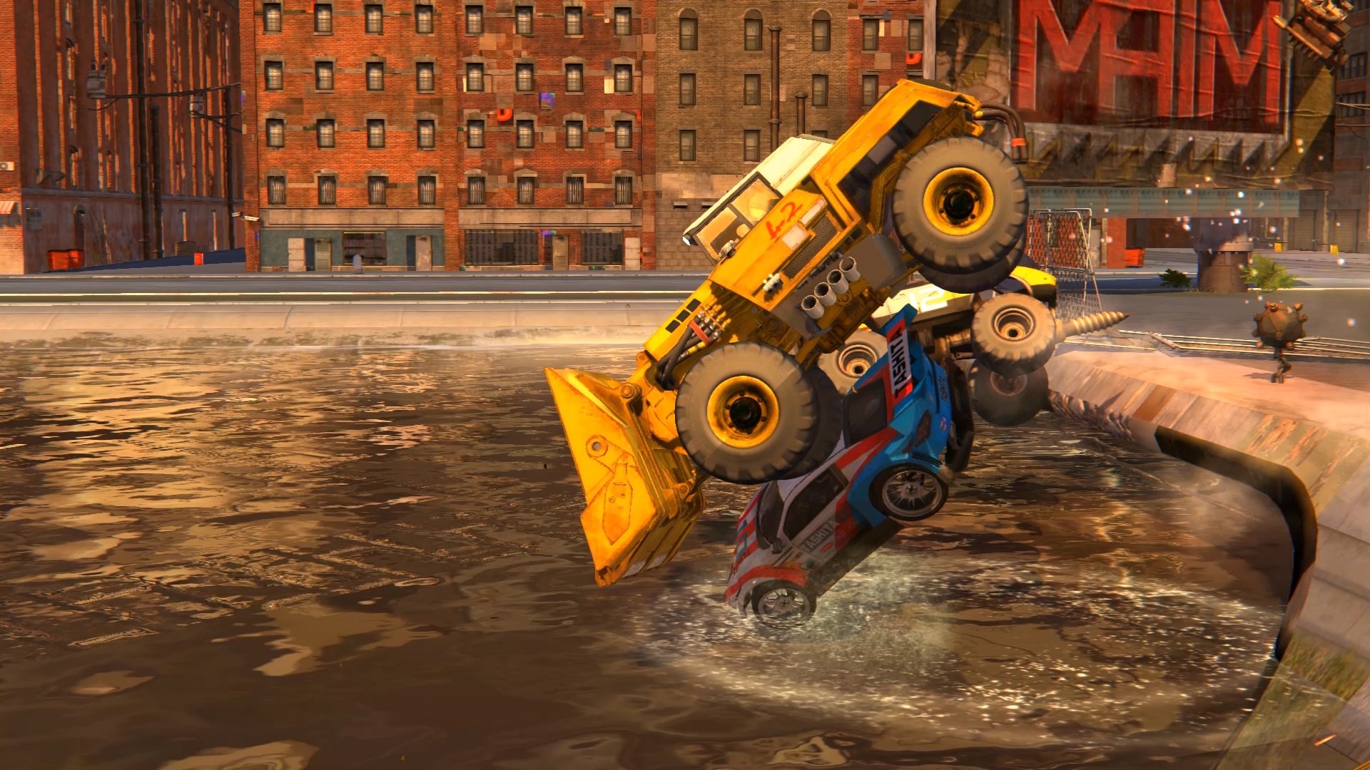 Ремейк Carmageddon официально в Steam: пенсионеры против бульдозеров - фото 2