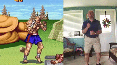 Чей-то папа изобразил всех персонажей Street Fighter 2 - фото 11