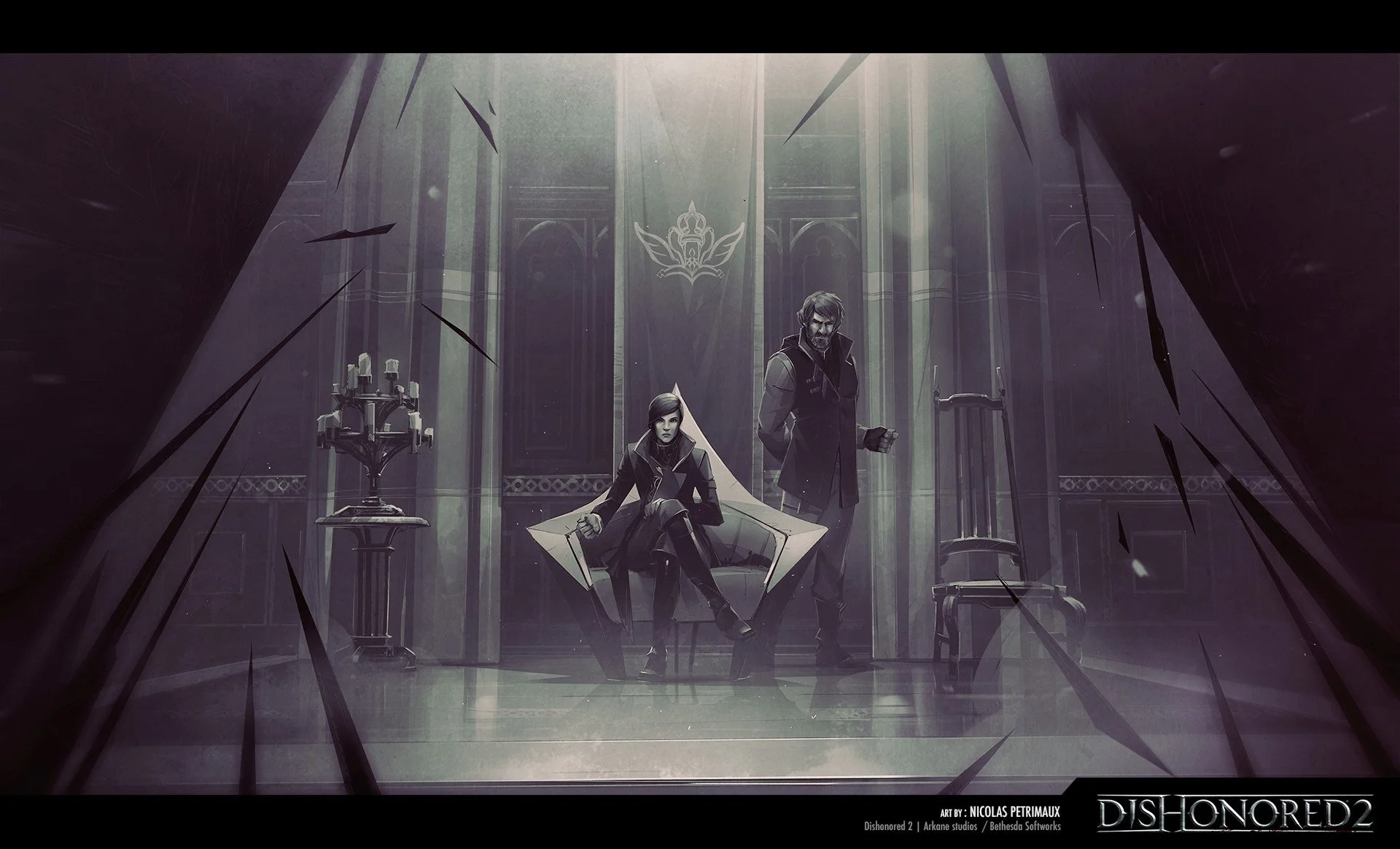 Потрясающие концепт-арты Dishonored 2 от художника игры - фото 15