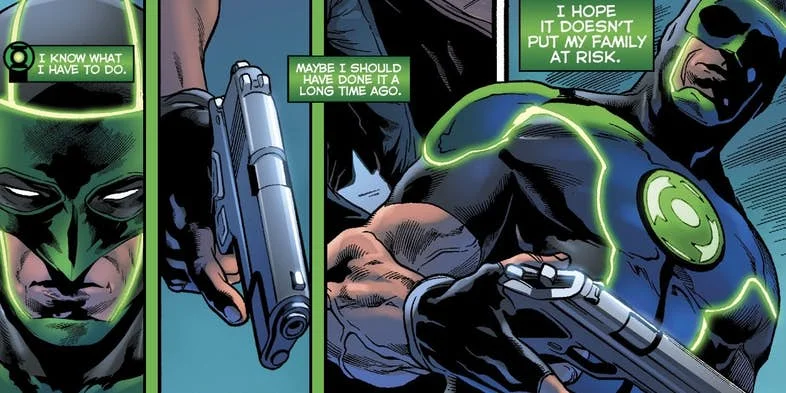 Зеленому фонарю больше не нужен пистолет, и все благодаря Бэтмену - фото 7