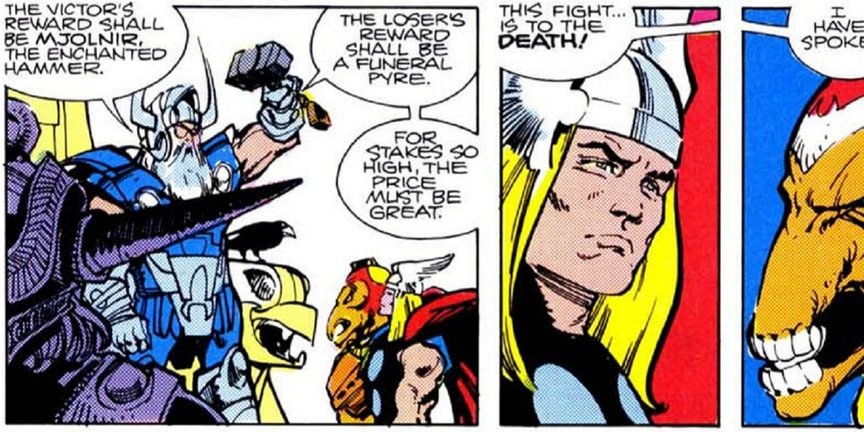 Кто в комиксах поднимал молот Тора? - фото 1