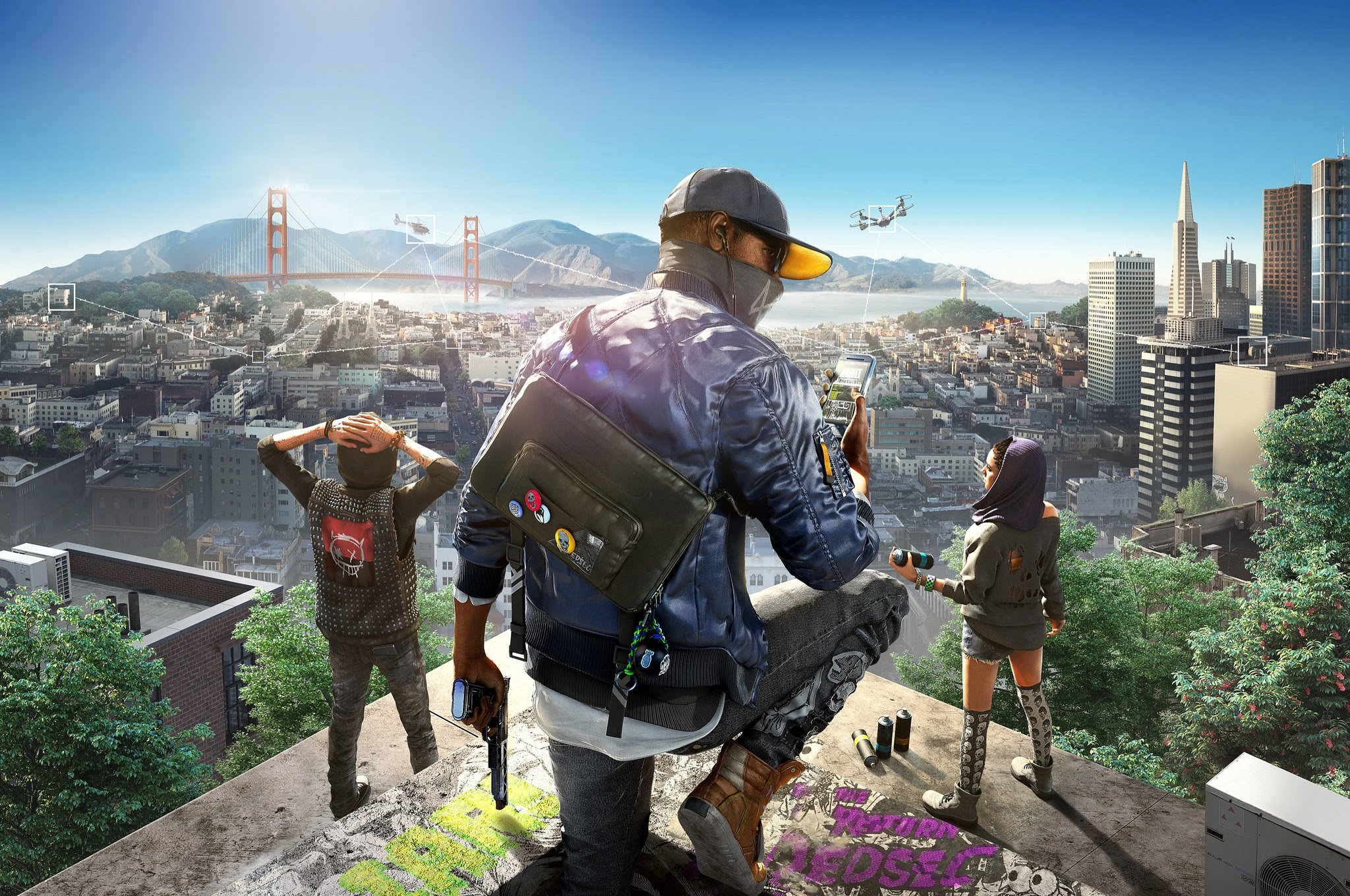 В Watch Dogs 2 собрана самая разная музыка: от панамского хип-хопа до шотландской электроники. Под эту музыку можно представлять себя гуляющим по улицам Сан-Франциско!
