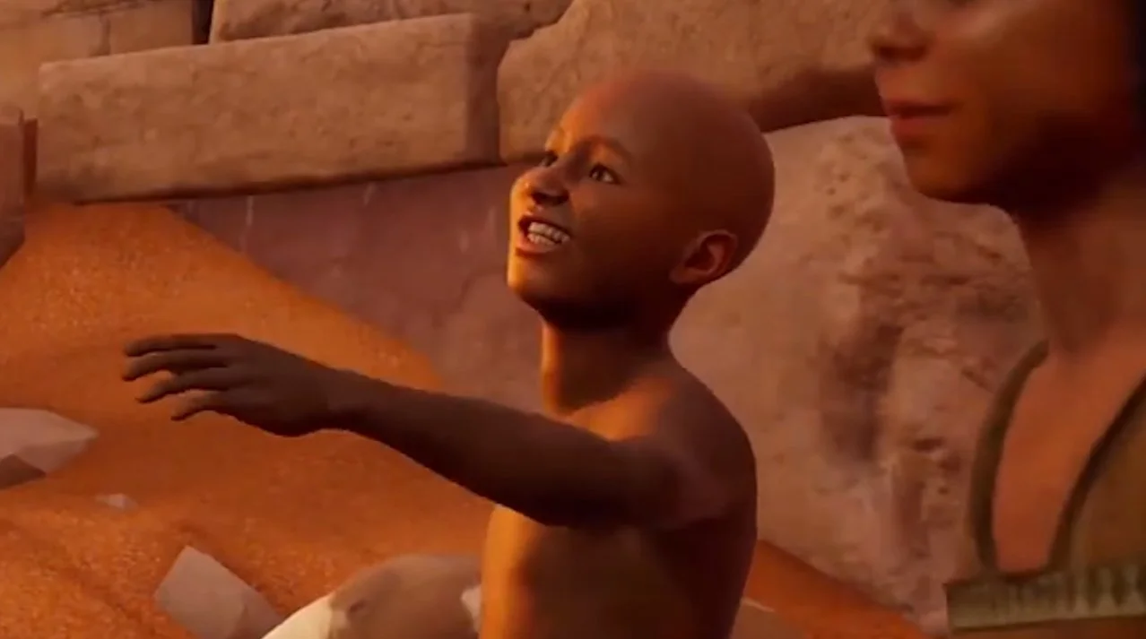 В Assassinʼs Creed: Origins ужасные анимации лиц и синхронизация губ - фото 8