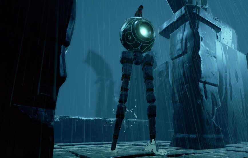 ### Небо заволокли густые темные тучи. Башни почти не видно за непроглядной стеной дождя. Но она рядом. Человек в красном балахоне вел его туда. Хотел что-то показать. Мальчик шел за ним, силясь понять это место. Узнать, для чего он оказался на этом странном, ни на что не похожем острове. Откроется ли ему конечная цель долгого путешествия? Или он так и будет бесконечно блуждать в пустоте темного звездного неба? И где маленький добрый лис, который все это время так резво сопровождал его? Неужели и он покинул потерянное дитя?