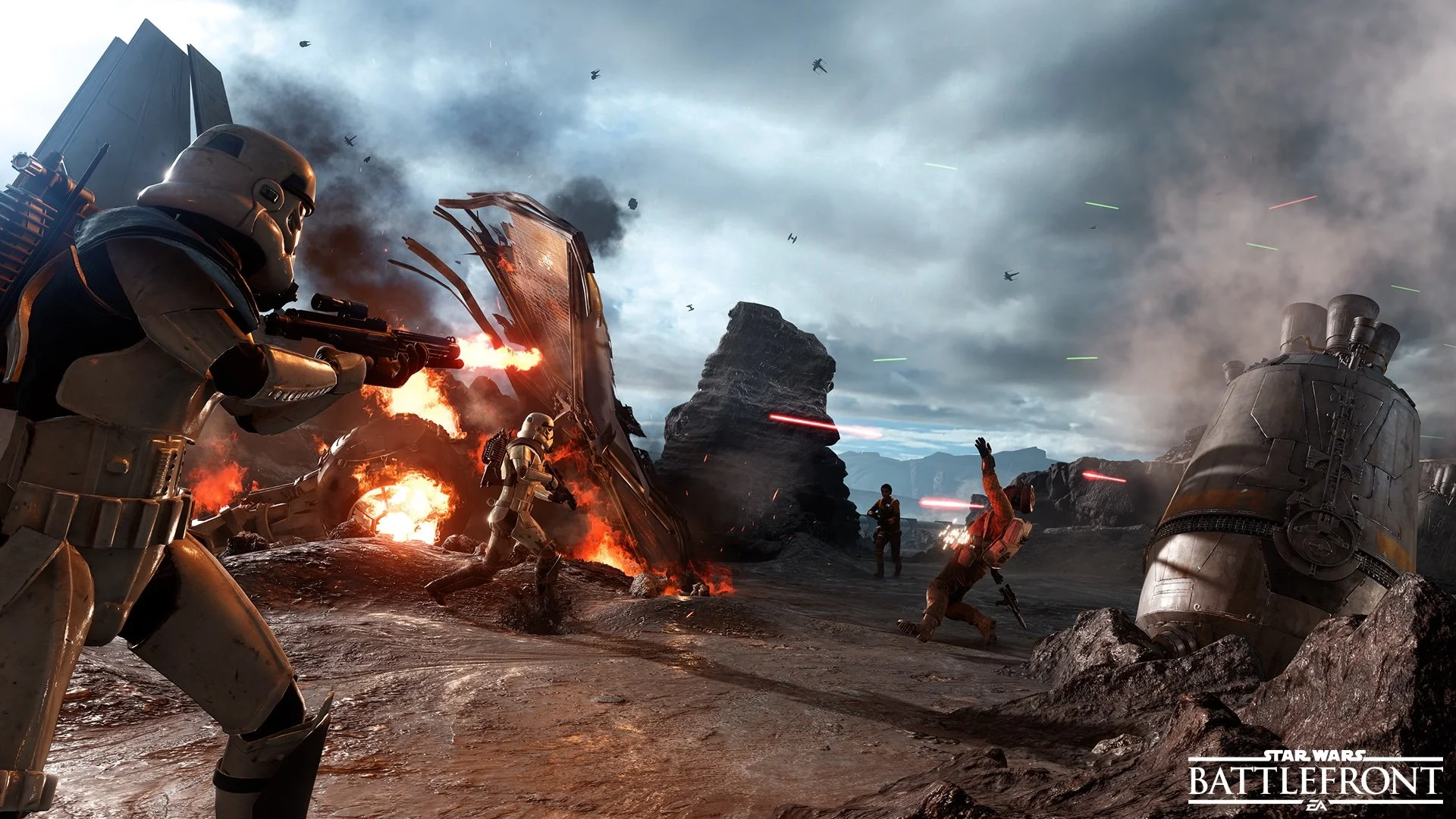 EA огласила дату начала ОБТ Star Wars Battlefront - фото 1