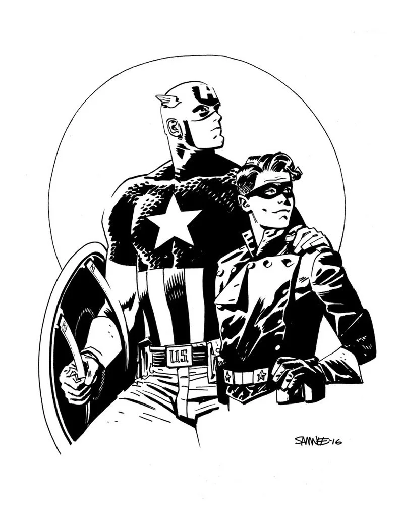 Супергерои Marvel и DC в рисунке Криса Сомни - фото 6