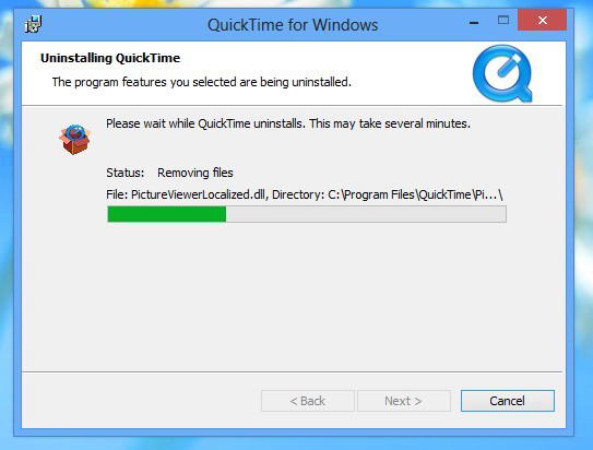 Composant Windows Medien für Quicktime für Mac