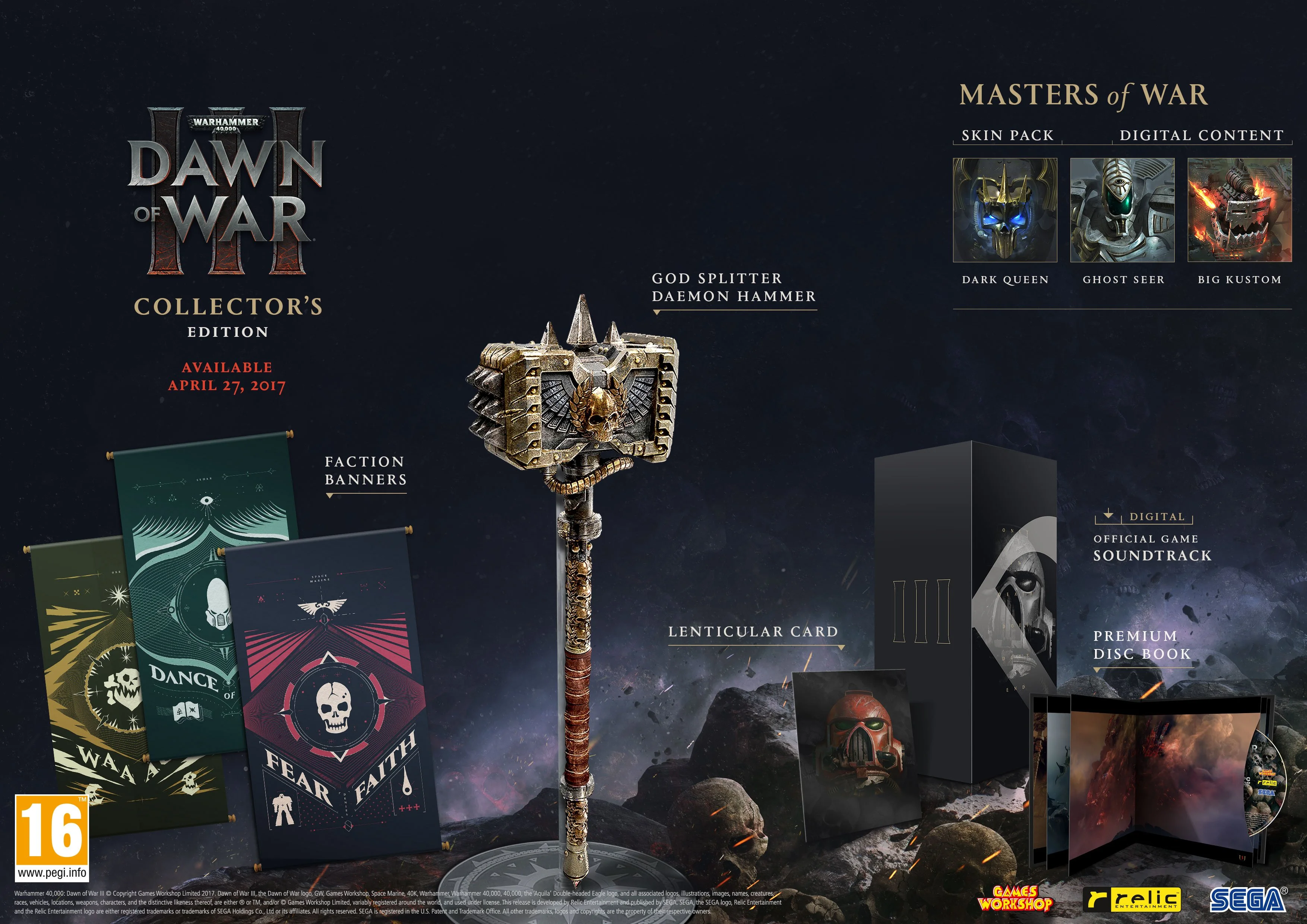Объявлена дата релиза Dawn of War III﻿ и бонусы за предзаказ - фото 2