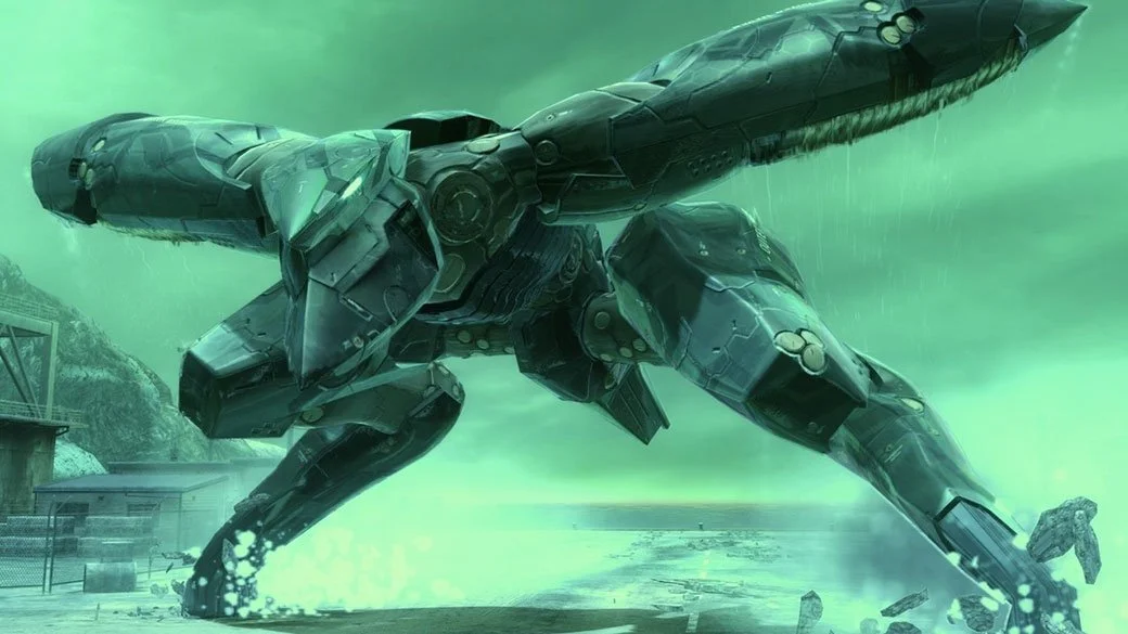 RAY – Metal Gear, выполненный в форме амфибии. Создавался для борьбы с производными Metal Gear REX в играх серии Metal Gear Solid.