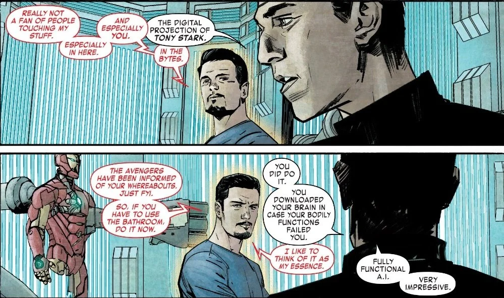 Infamous Iron Man намекает на смерть Тони Старка в комиксах Marvel - фото 3