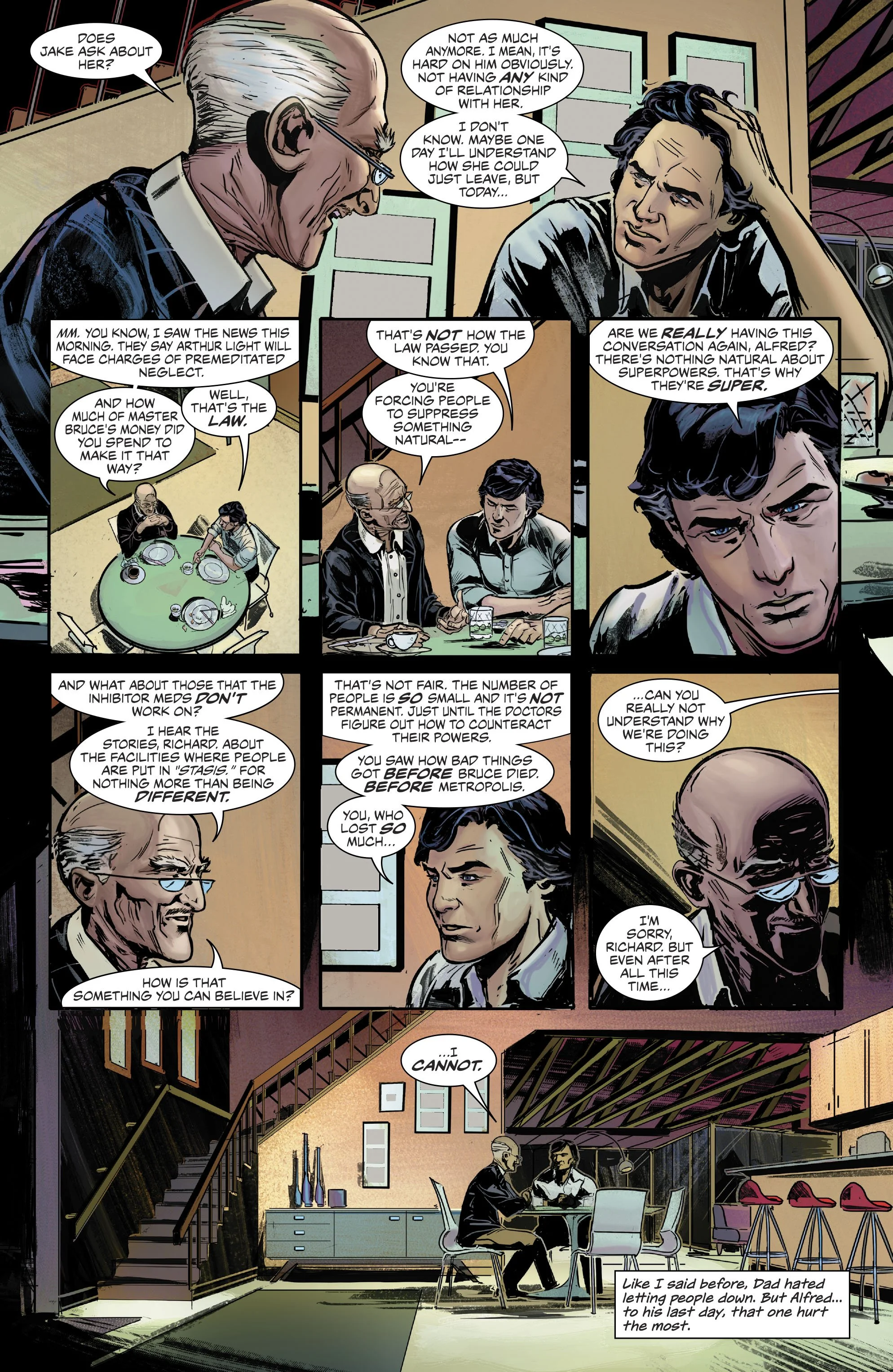 В мире комикса Nightwing: The New Order суперспособности вне закона - фото 4