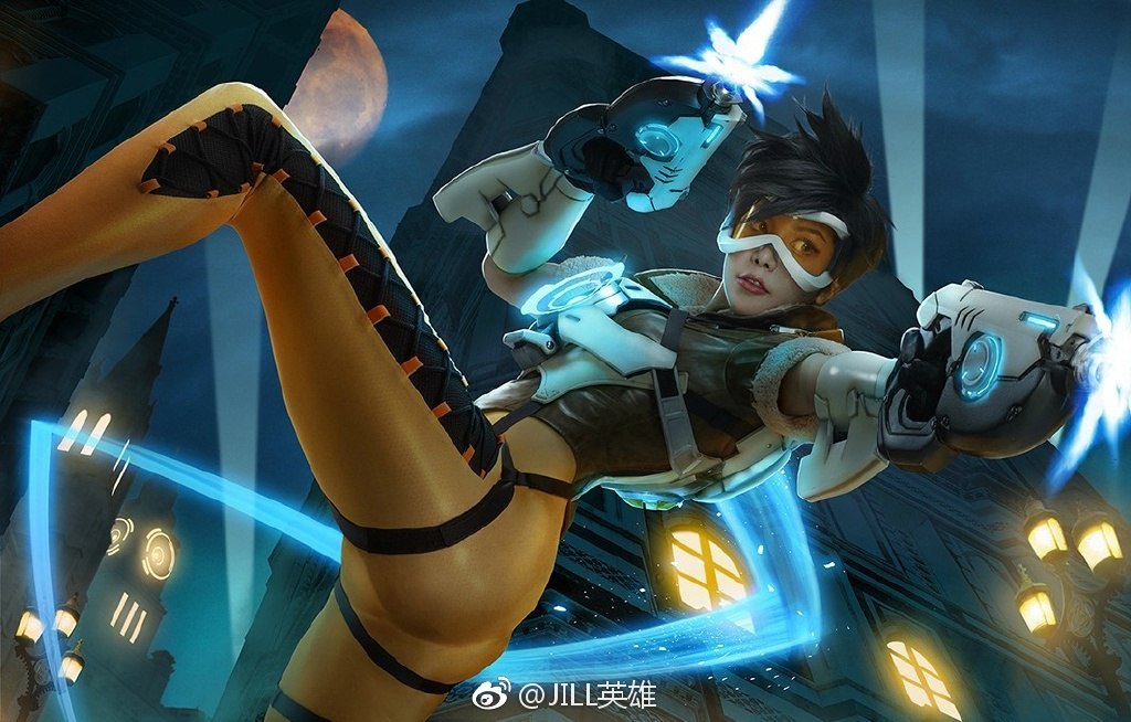 Косплей дня: жизнерадостная Трейсер из Overwatch﻿ - фото 7
