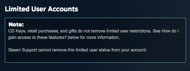 Steam ограничила функции сервиса для игроков, заплативших меньше $5 - фото 1