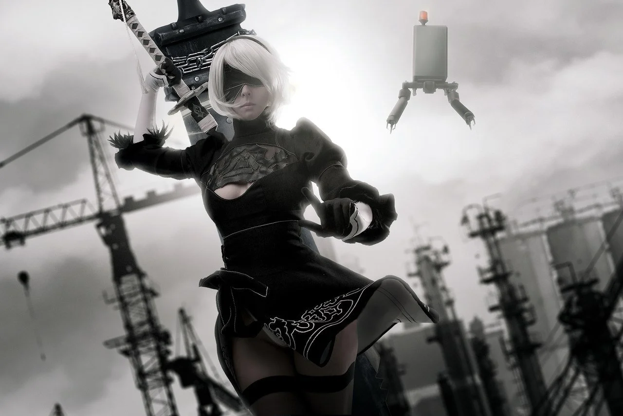 Косплей дня: андроид 2B из NieR: Automata - фото 6