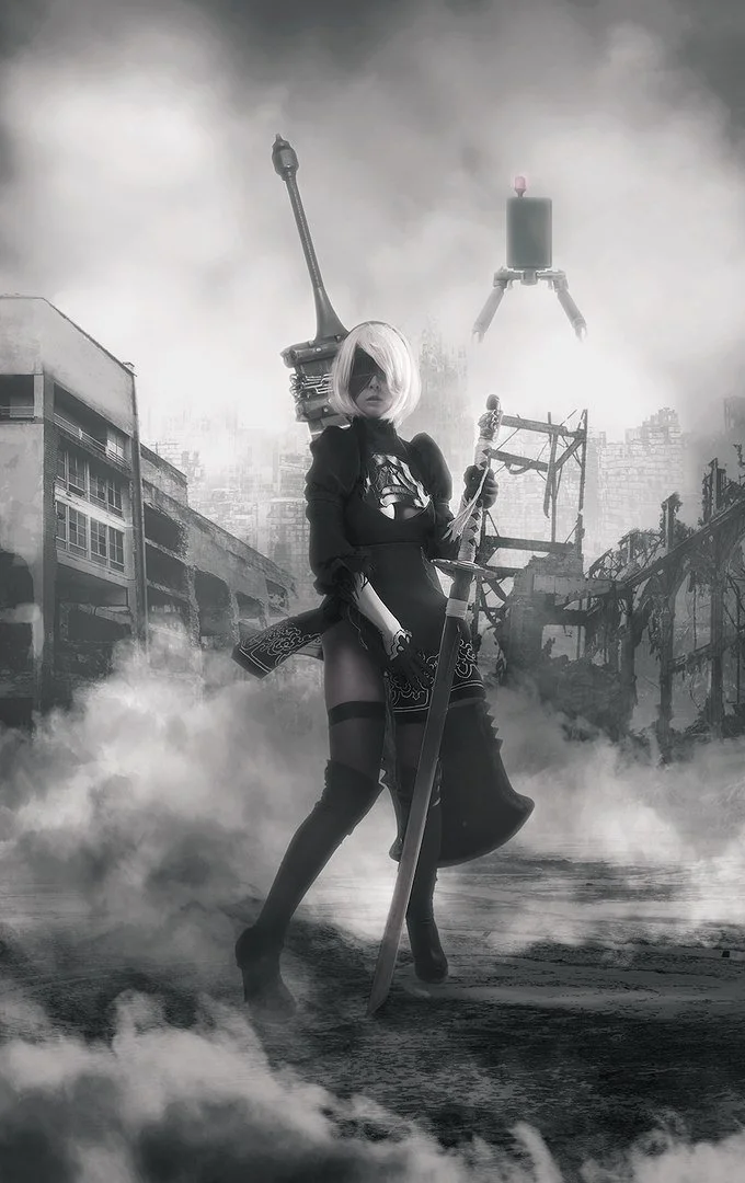 Косплей дня: андроид 2B из NieR: Automata - фото 5