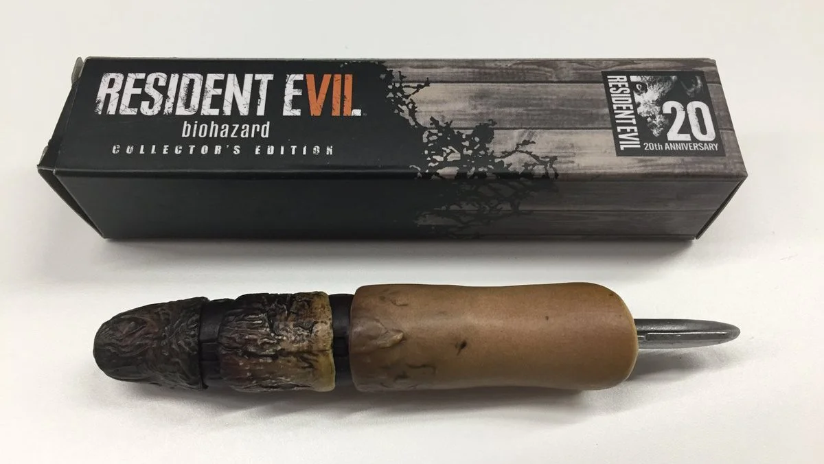 Палец-флэшка из коллекционного издания Resident Evil 7 похожа на пенис - фото 1