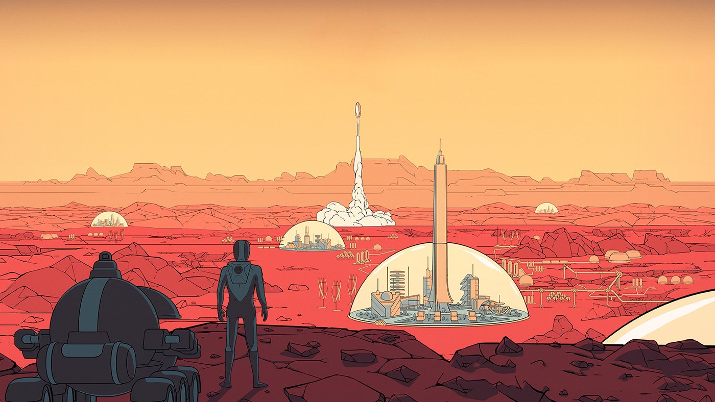Surviving Mars — это симулятор колонизации Марса. Его делает болгарская Haemimont Games (сделали серию Tropico), а издает Paradox. Вы выбираете спонсора экспедиции, упаковываете первую ракету экипировкой и роботами, которые обустроят пространство для первой партии колонистов. Иногда вы будете находить аномалии — это части Загадки, особого сюжета, случайно выпавшего на текущую партию. Карты и условия каждый раз генерируются заново: ландшафт, ресурсы, напасти вроде экстремальных заморозков или пылевых бурь. Само собой, вы будете часто проигрывать. То вода замерзнет, то метеорит пробьет купол поселения, то какой-нибудь космонавт сойдет с ума и начнет бегать по колонии голый с ружьем. На Марсе сложно.