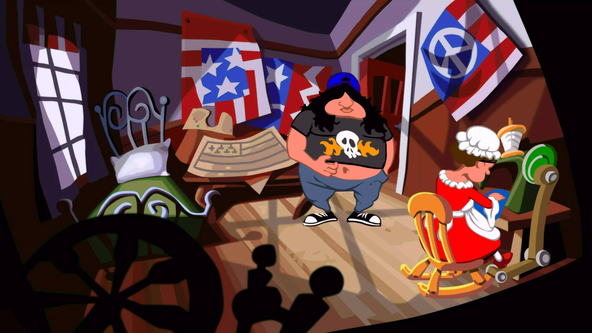 Первые картинки ремастера Day of the Tentacle - фото 4