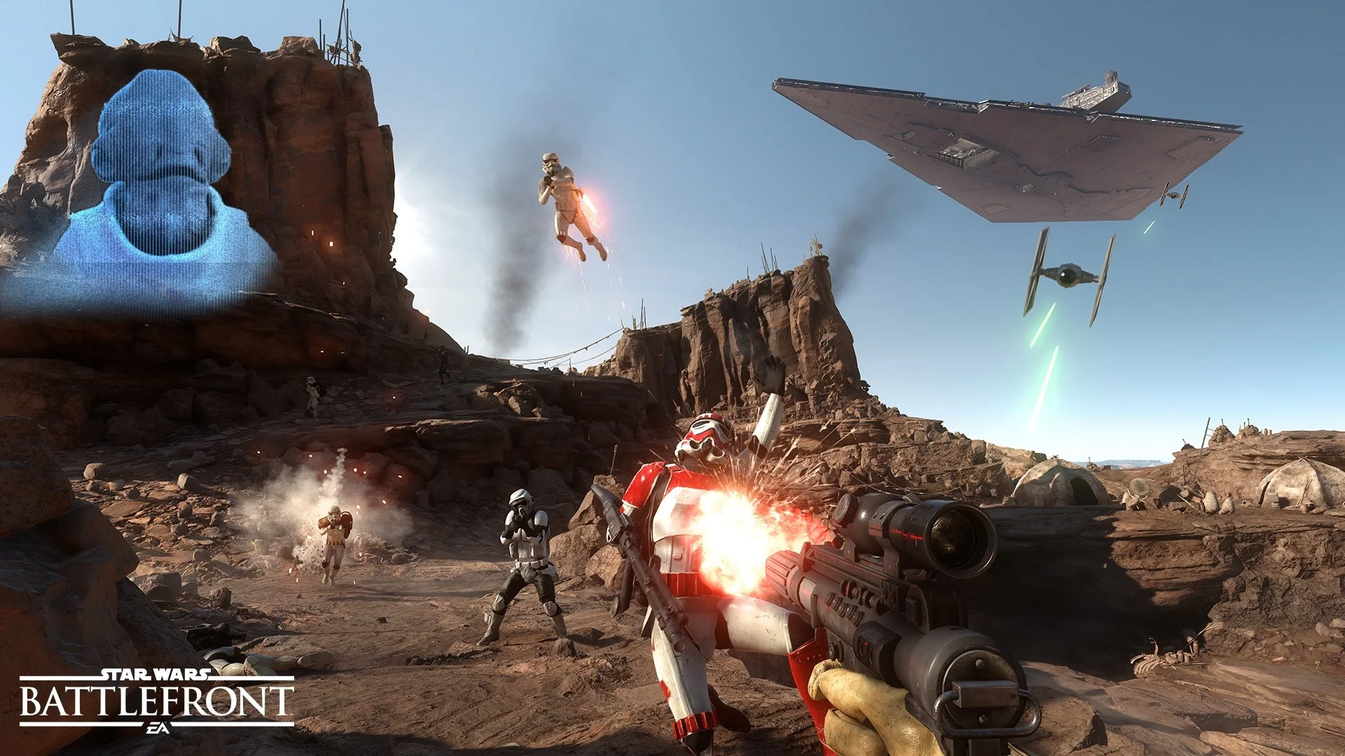 Бета Star Wars Battlefront будет открытой, с онлайном и оффлайном - фото 1