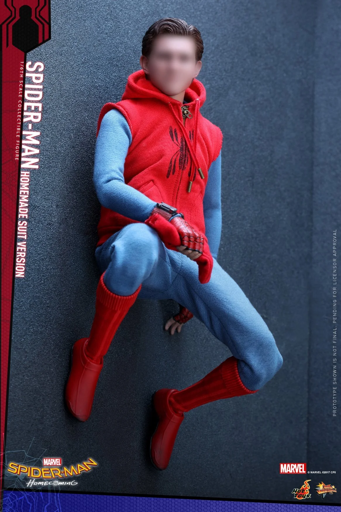 Фигурка Человека-паука в самодельном костюме из «Возвращения домой» - фото 6