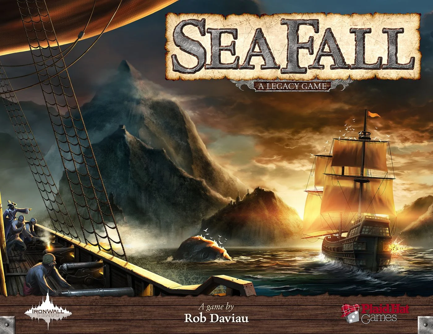 SeaFall — настольный гибрид интерактивной книги и пиратской стратегии - фото 2