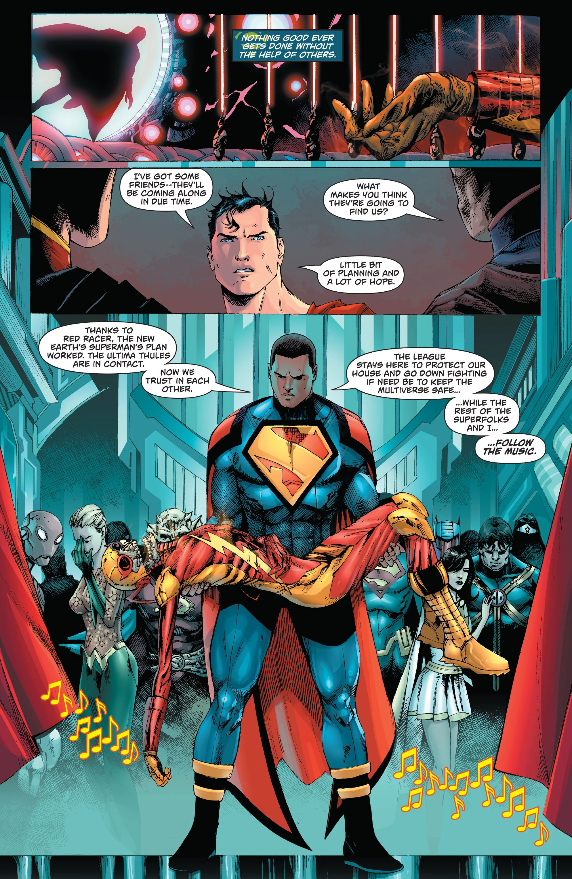 Совместное приключение Суперменов из разных вселенных подошло к концу - фото 2