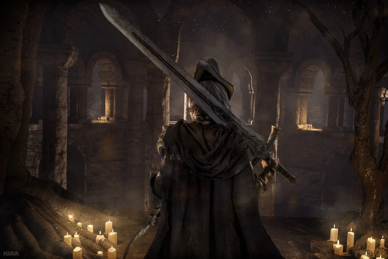 Косплей дня: Негорящий и Юрия из Лондора в Dark Souls 3 - фото 1