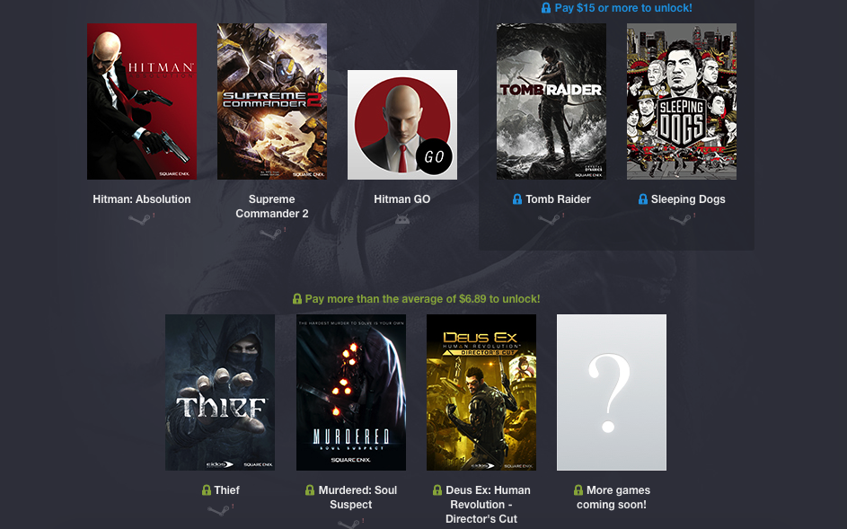 Humble Square Enix Bundle 2: сэкономь 2 тысячи рублей на покупке 8 игр - фото 1