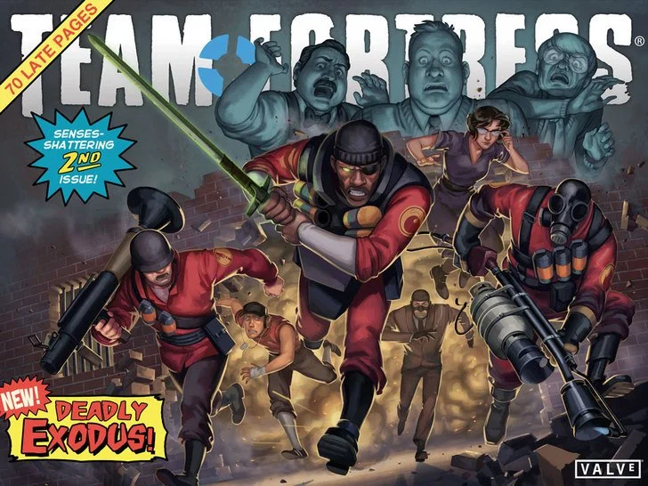 Комиксы по Team Fortress полны отсылок к знаменитым сюжетам Marvel/DC - фото 3