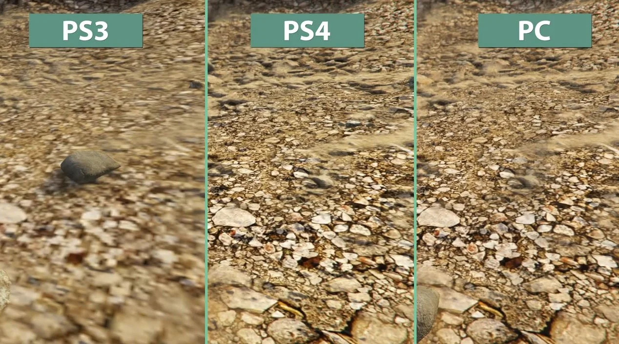 Сравнение графики Grand Theft Auto 5 на PC, PlayStation 3 и 4 - фото 2