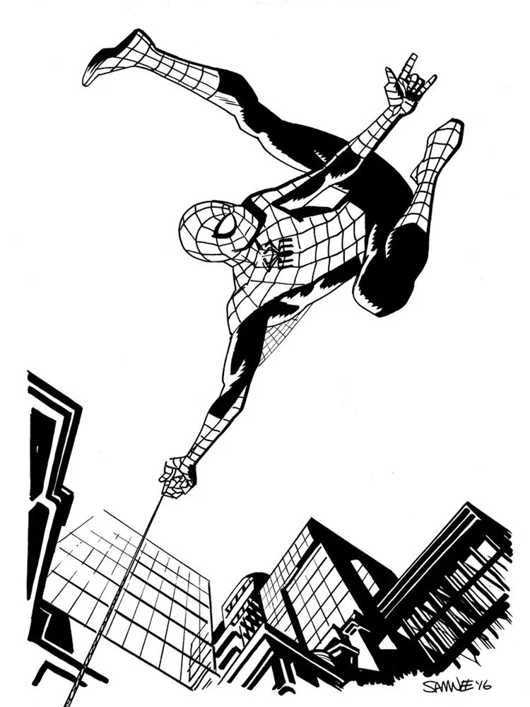 Супергерои Marvel и DC в рисунке Криса Сомни - фото 15