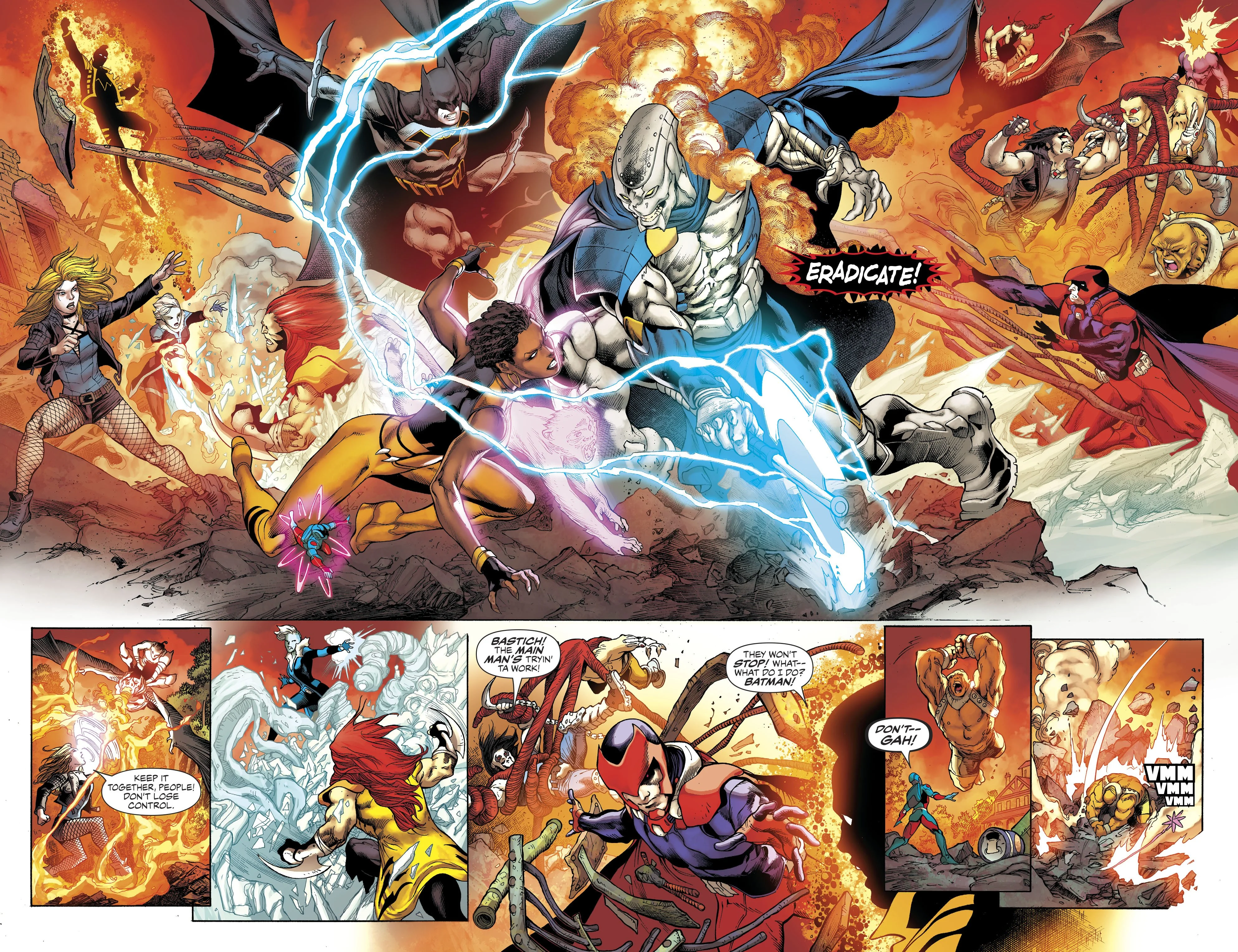 Бэтмен и его Лига Справедливости против захватчиков из другого мира - фото 4