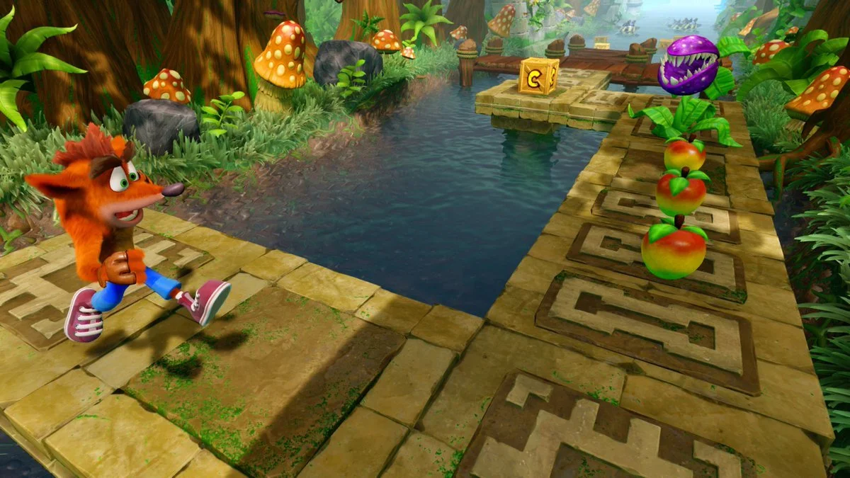 Новый геймплей и скриншоты Crash Bandicoot N. Sane Trilogy - фото 2